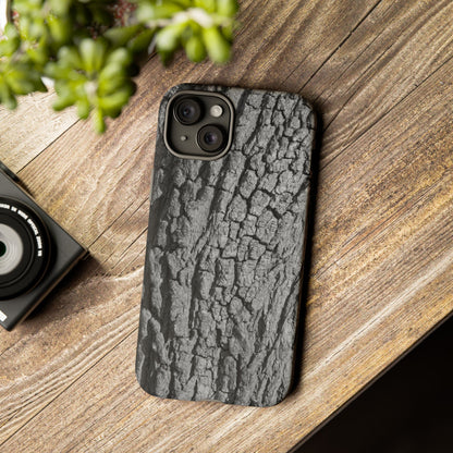 Rustic Bark Phone Case - Tough and Durable Protection - TRV