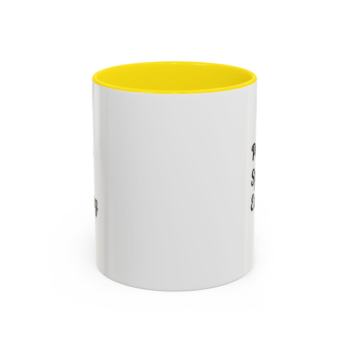 Printify Pumpkin Spice Everything accent coffee mug with fall-themed design, 11oz ceramic cup for seasonal beverages.