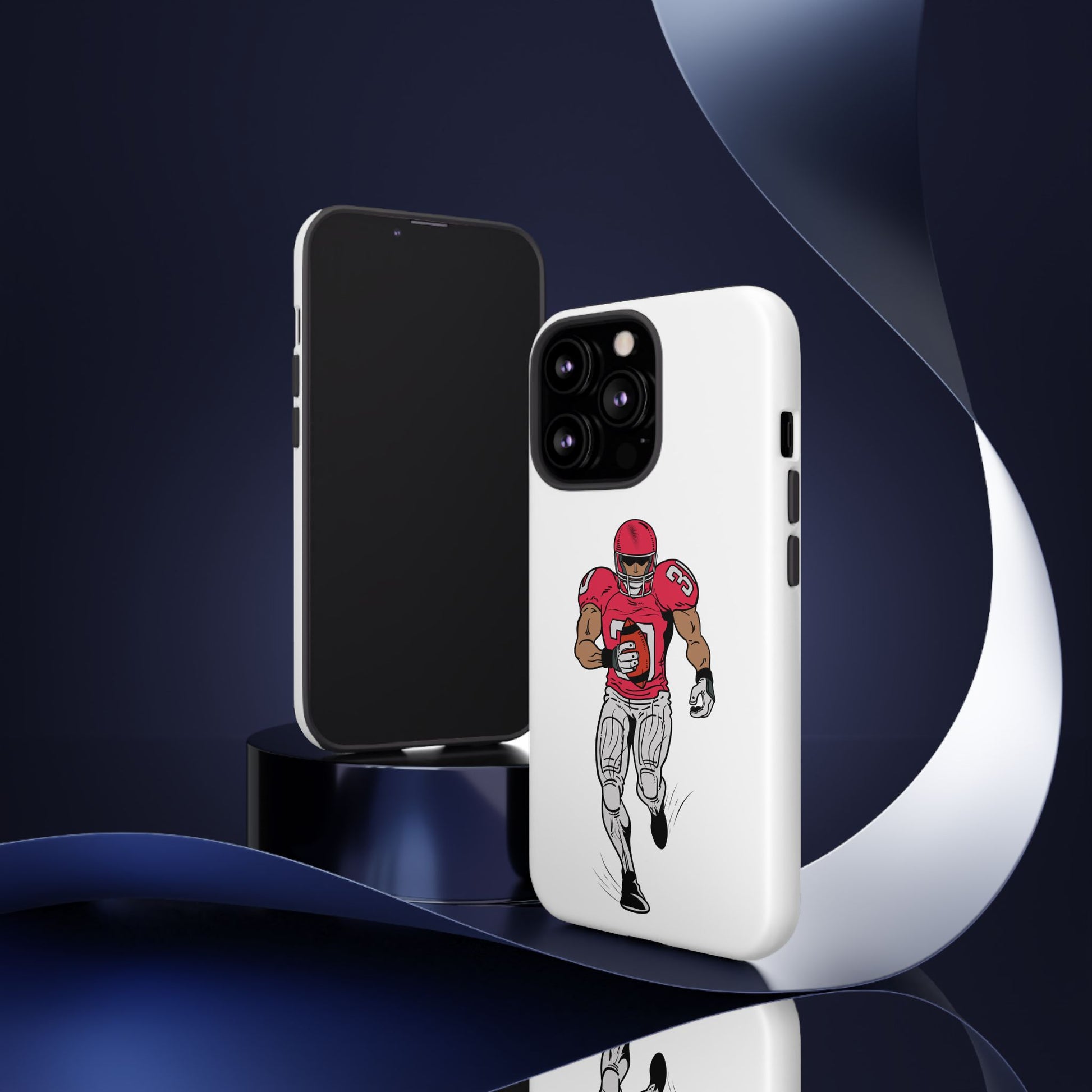 Football Player Tough Case, Sports Phone Cover, Athlete Gift, Tough Phone Case, Fall Sports, Football Lover's Accessory - TRV
