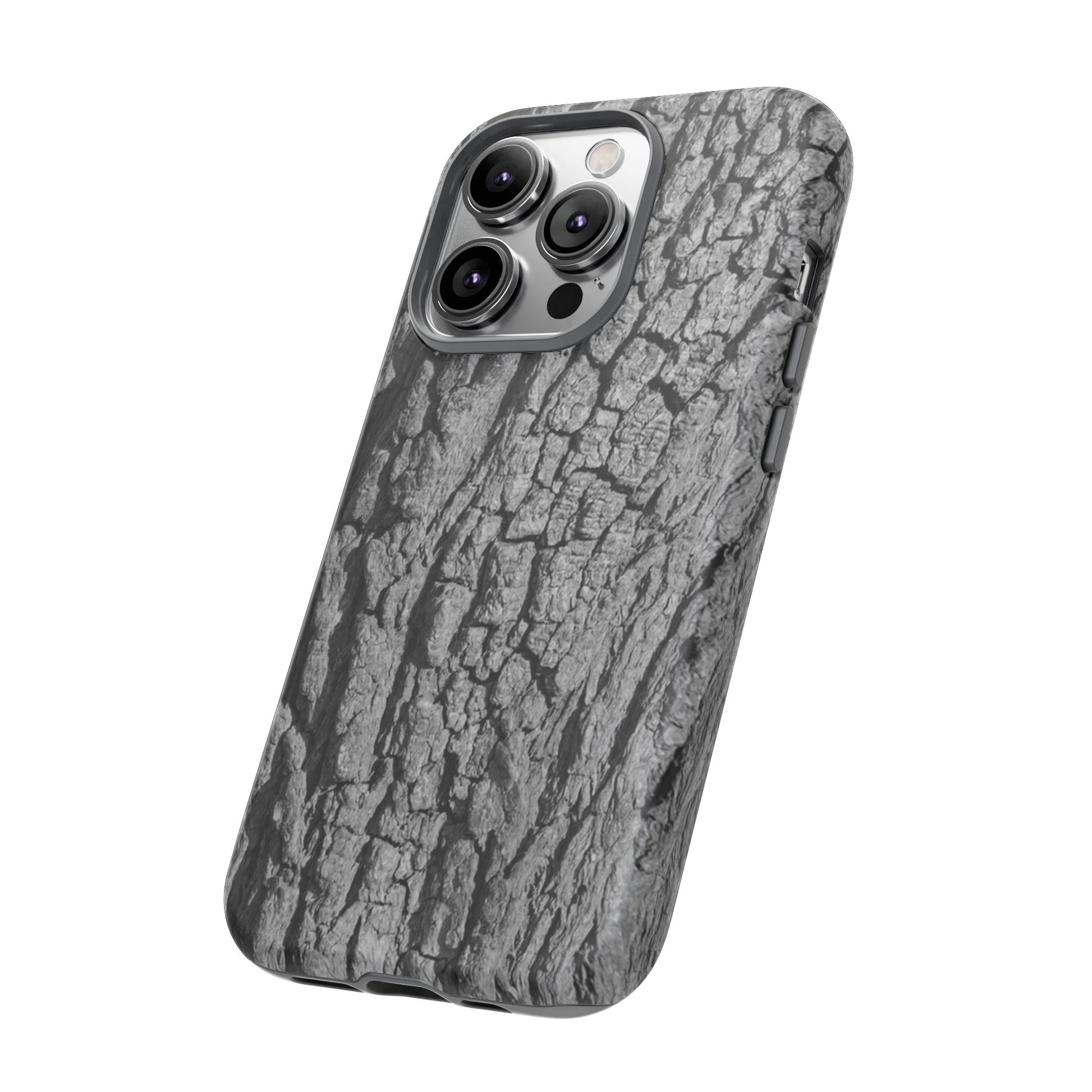 Rustic Bark Phone Case - Tough and Durable Protection - TRV