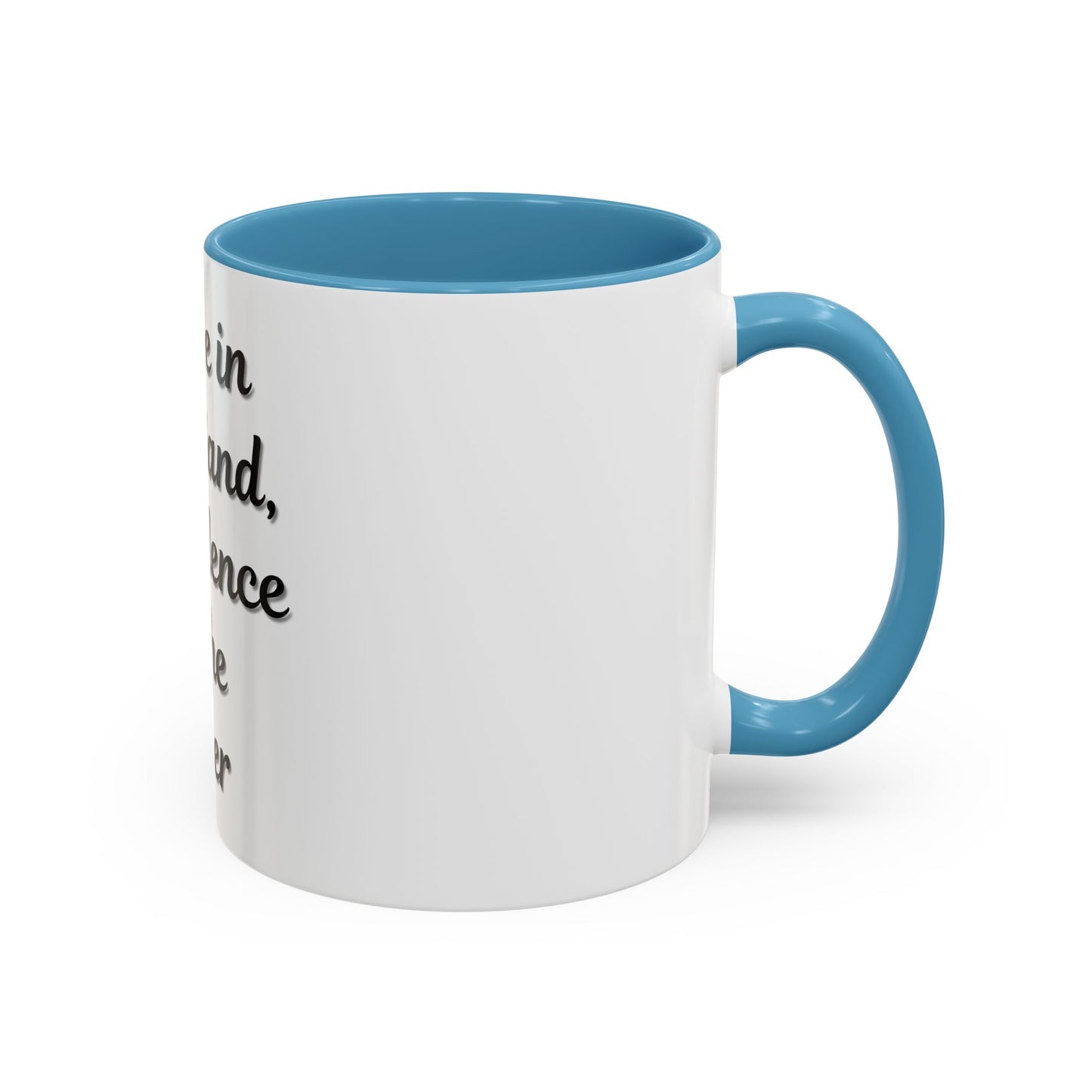 Inspirational Coffee Mug - "Coffee in One Hand, Confidence in the Other" - TRV
