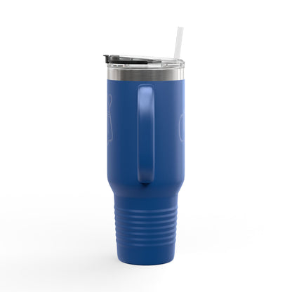 Heart Gesture Insulated Travel Mug - 40oz - Ideal for Coffee Enthusiasts, On-the-Go Drinkers, Valentine's Day Gift, Travel Companion, Large