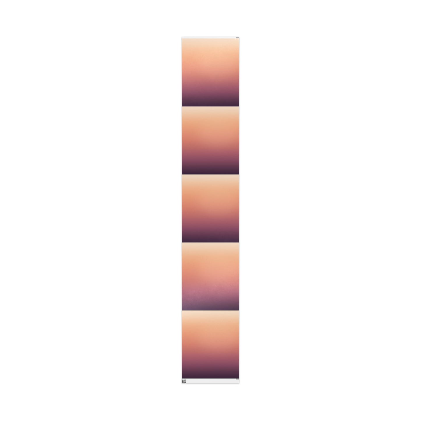 Sunset Gradient Wrapping Paper Roll — Peach Ombre Gift Wrap