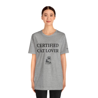 Unisex custom T-shirt with personalized design, featuring a plain fabric and round neckline by Printify.