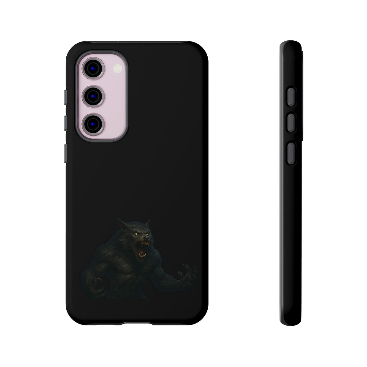 Werewolf Phone Case, dark monster graphic tough protective case - view 27