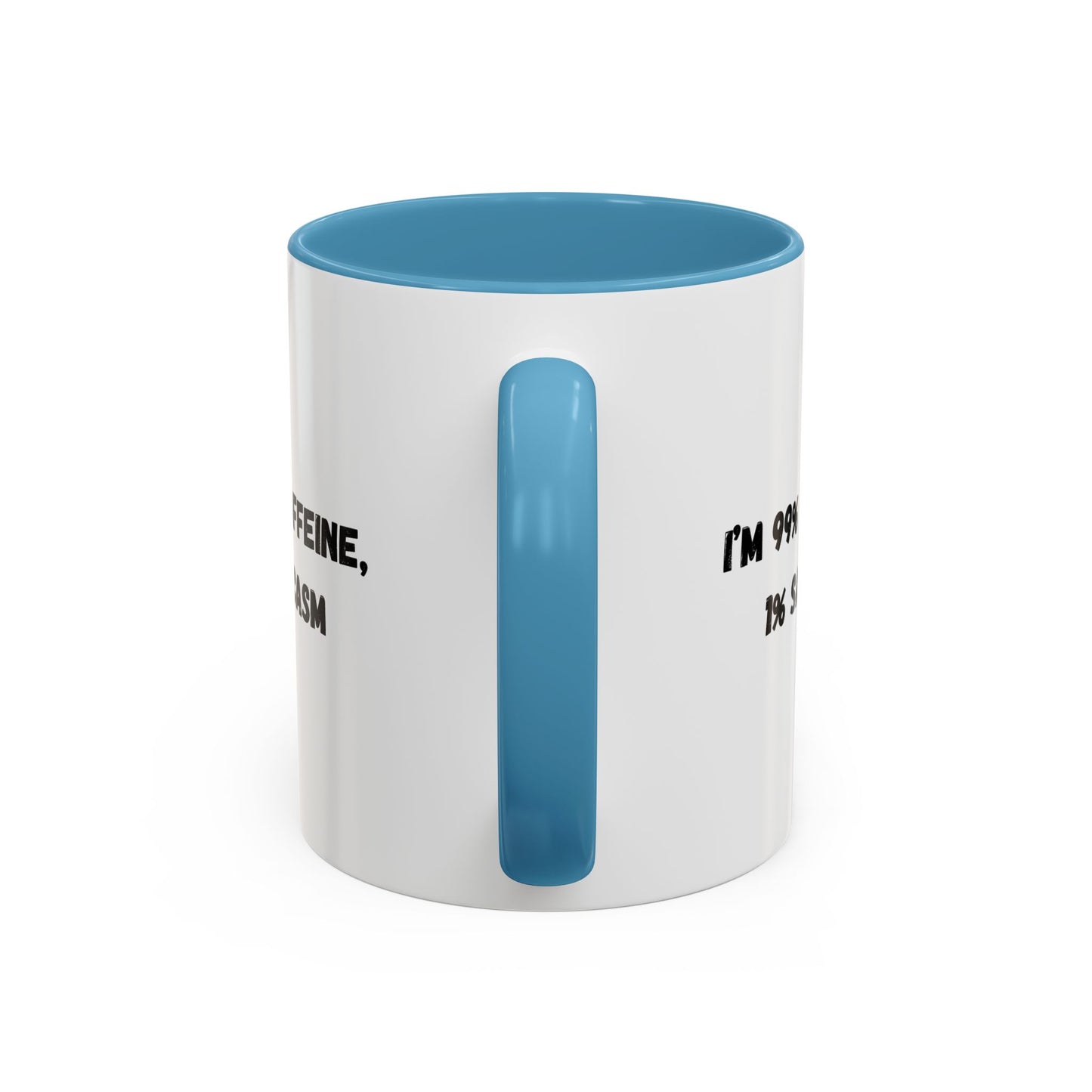 Sarcastic Coffee Mug - Funny Gift for Coffee Lovers, Black and White Accent Mug, Gift for Birthdays, Office Humor, Caffeine Enthusiasts