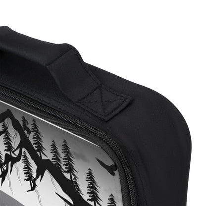 Nature-Inspired Lunch Bag - Eco-Friendly Food Carrier for Picnics, Camping, Hunting, Outdoors Enthusiasts, Outdoor Lunch Tote - TRV