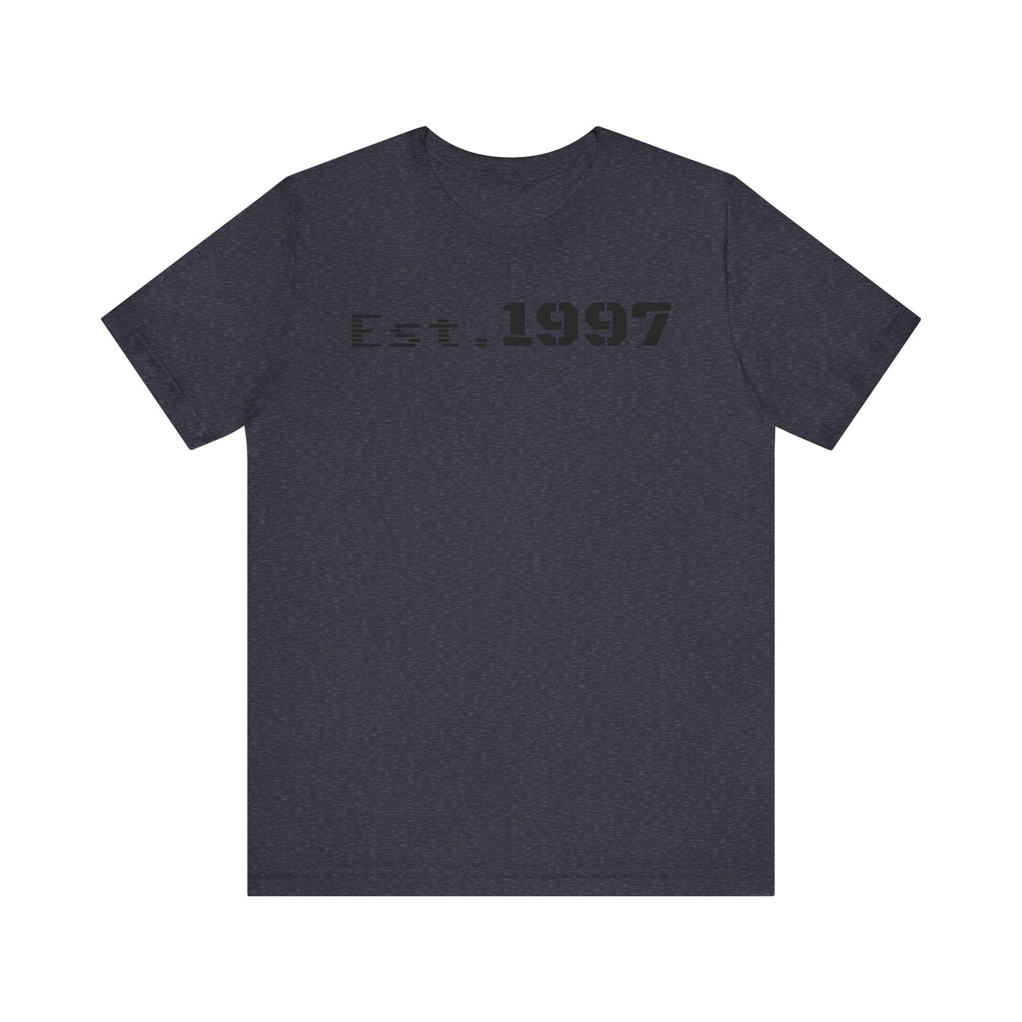Est. 1997 Unisex Jersey Short Sleeve Tee - Vintage Style, Perfect for Birthdays, Casual Wear, Gifts, Anniversaries, Retro Fashion