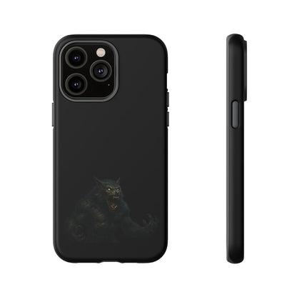 Werewolf Phone Case, dark monster graphic tough protective case - view 23