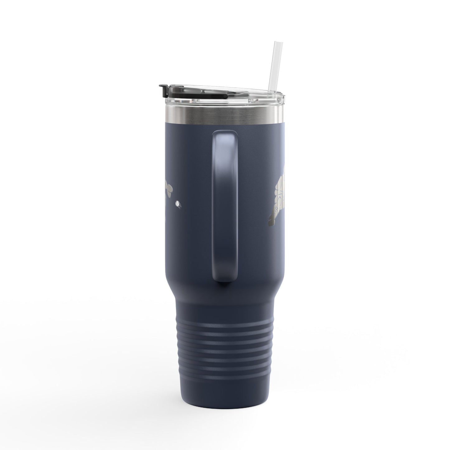 Insulated Travel Mug | Baseball Catcher Themed Travel Tumbler for Active Lifestyles, Coffee Mug, Road Trip Cup, Gym Hydration, Gift for Athletes - TRV