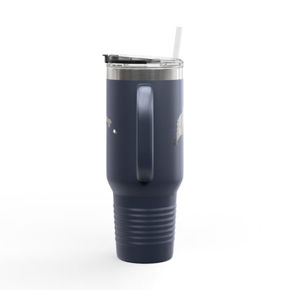 Insulated Travel Mug | Baseball Catcher Themed Travel Tumbler for Active Lifestyles, Coffee Mug, Road Trip Cup, Gym Hydration, Gift for Athletes - TRV