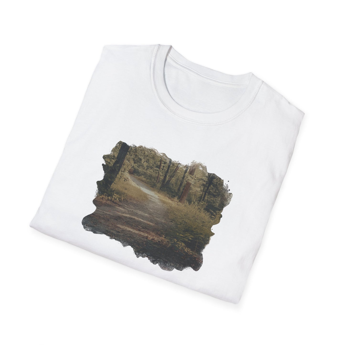 Nature-Inspired Unisex Softstyle T-Shirt | Casual Wear, Outdoor Activities, Gift for Nature Lovers, Relaxed Fit T-Shirt, Eco-Friendly Style - TRV