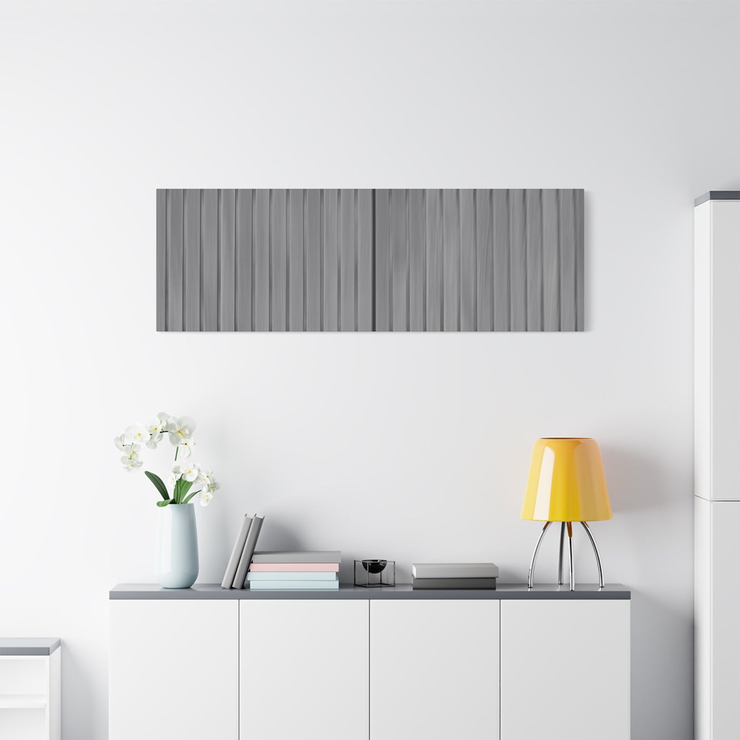 Modern Striped Canvas Art - 1.25" Stretched Wall Decor - TRV