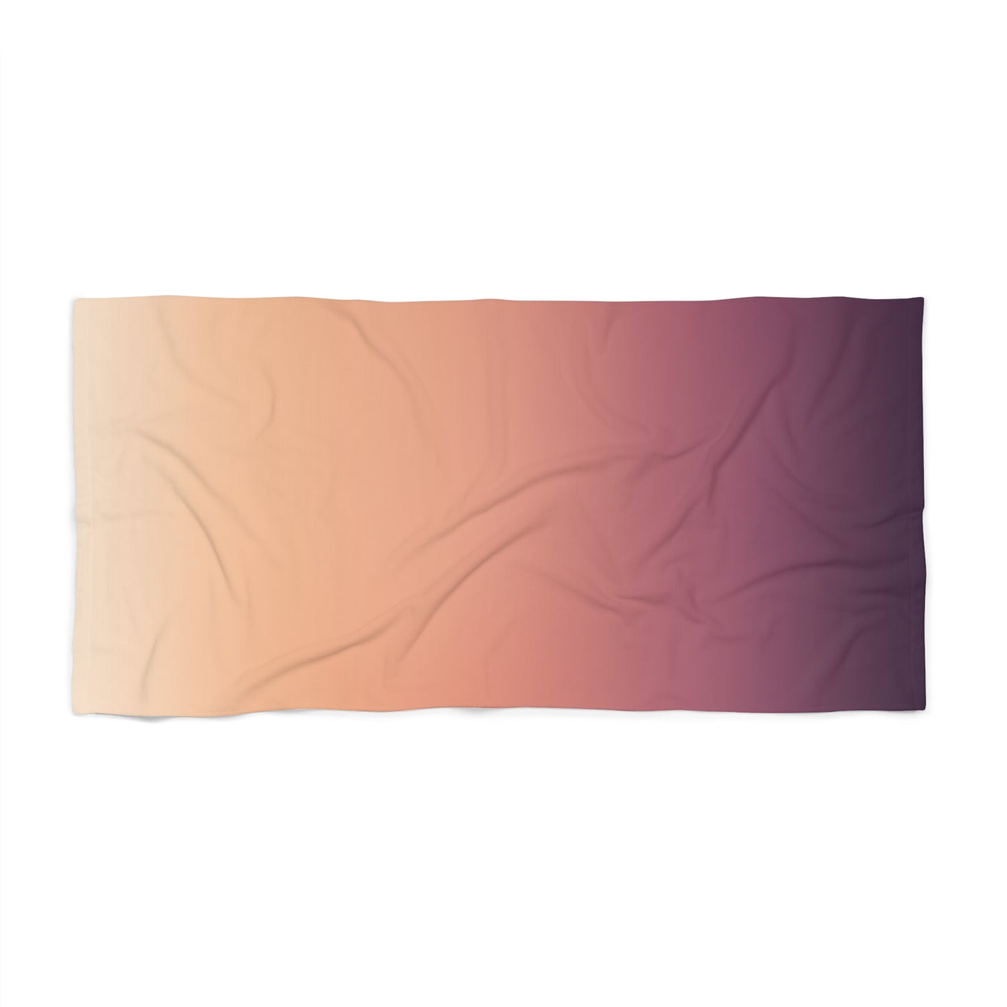 Sunset Ombre Beach Towel | Gradient Pink to Purple