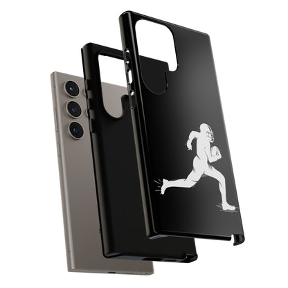 Football Player Phone Case, Tough Cases, Sports Phone Cover, Gift for Athletes, iPhone & Samsung Accessories, Running Player Design - TRV