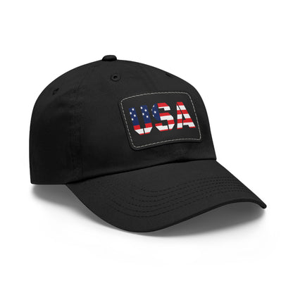 Dad Hat with USA Leather Patch - TRV