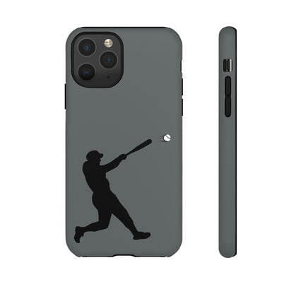 Printify baseball batter phone case, a tough protective smartphone cover featuring a baseball player design for fans.