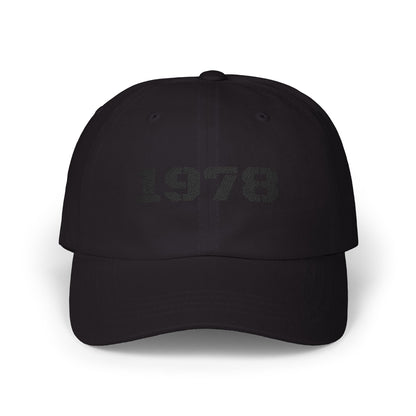 Vintage 1978 Dad Cap, Classic Cap for Fathers, Gift for Dad, Father's Day, Casual Style, Adjustable Hat - TRV