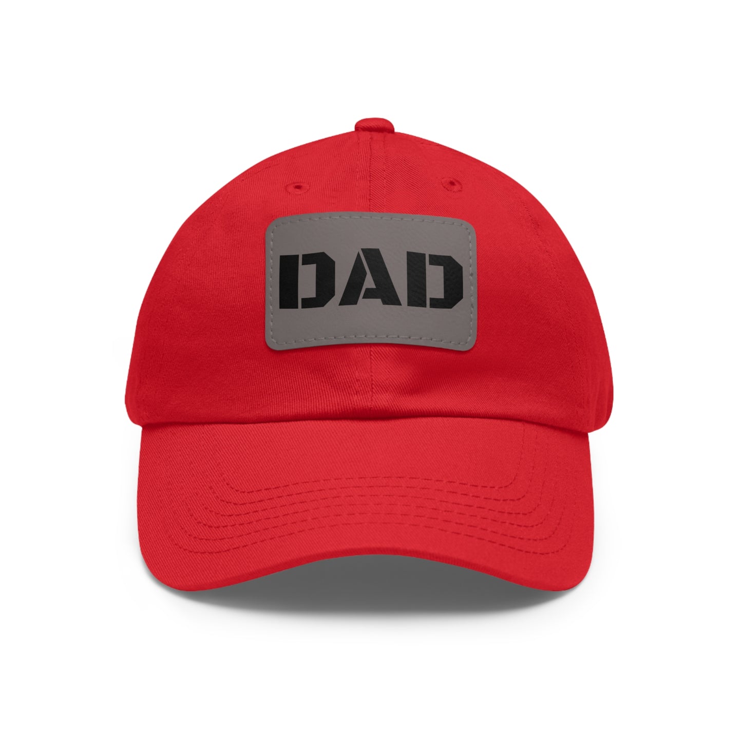 Stylish Dad Hat with Leather Patch | Perfect Gift for Fathers Day, Casual Wear, Dad's Birthday, Outdoor Activities