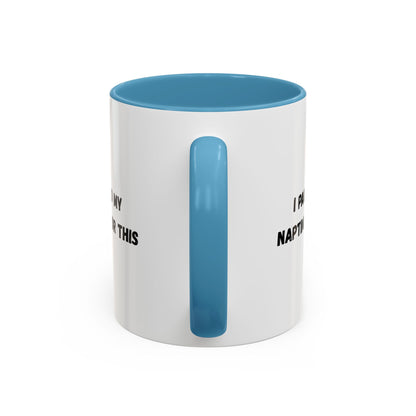 Humorous Coffee Mug | I Paused My Naptime For This | Perfect Gift for Busy Moms, Teachers, or Coffee Lovers