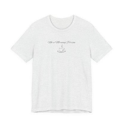Casual Graphic Tee for Everyday Comfort, Unisex Jersey Tee with Inspirational Quote, Gift for Friends, Birthday Gift, Motivational Tee
