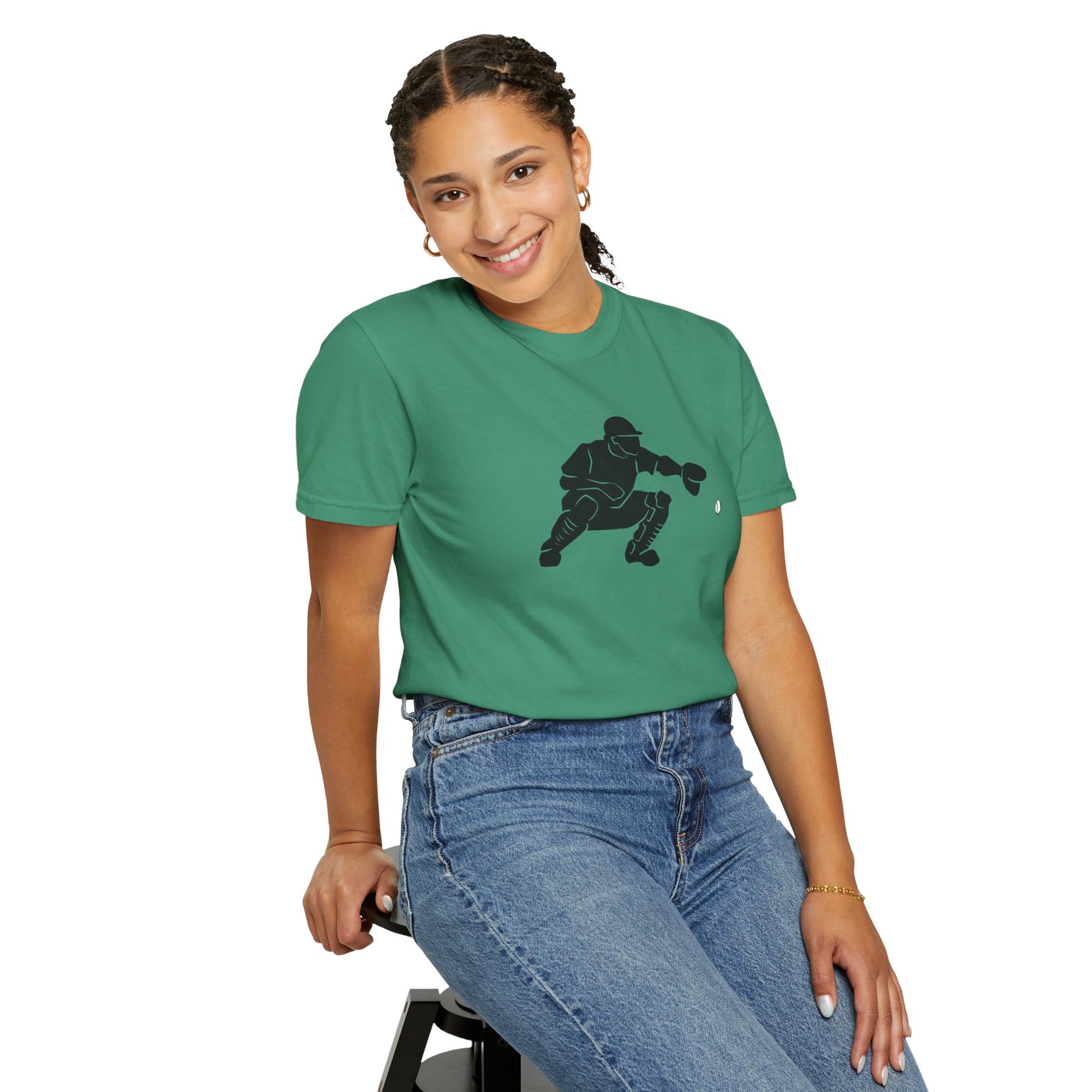 Stylish Unisex Baseball Catcher T-Shirt with Catcher Design, Sports Tee, Baseball Fan Gift, Athletic Apparel, Gift for Him/Her - TRV