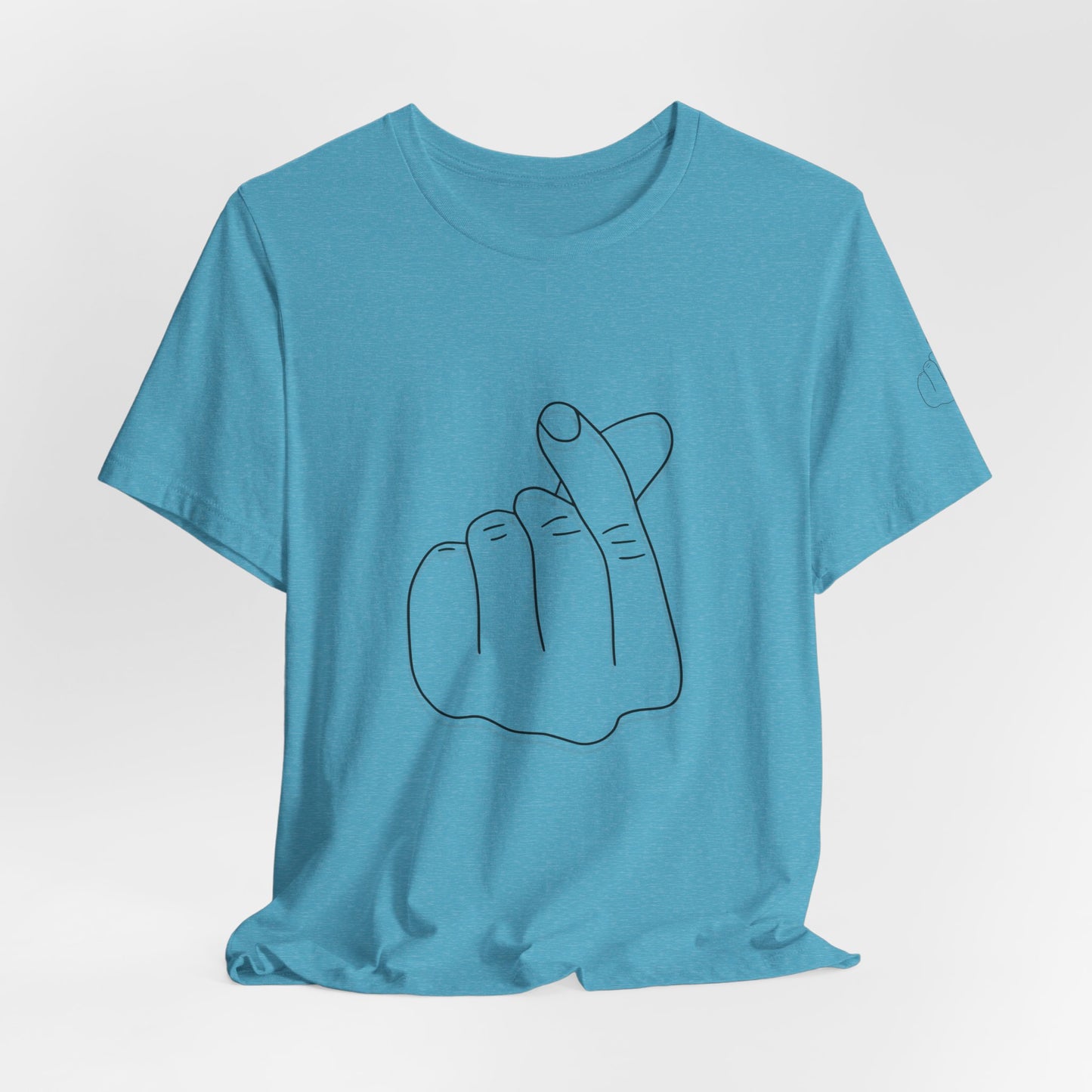 Minimalist Hand Sign Unisex Tee | Casual Everyday Wear | Perfect for Gift Givers