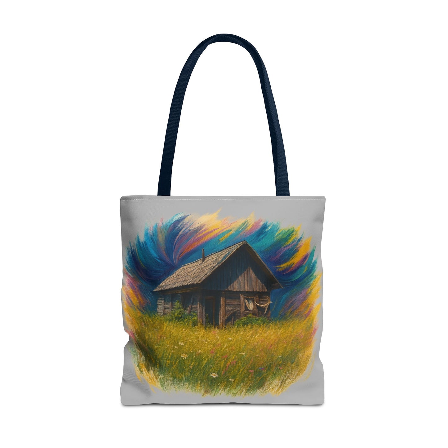 Rustic Charm Tote Bag | Boho Bag | Eco-Friendly Custom Design | Nature Lover Gift | Canvas Purse | Casual Carryall - TRV