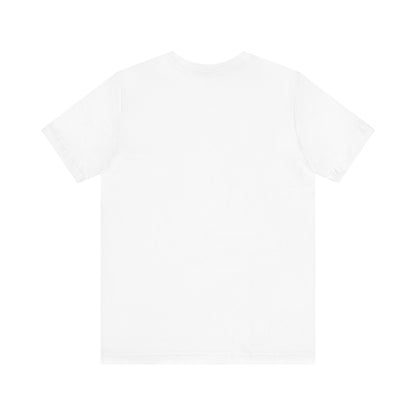 Romania flag T-shirt by Printify featuring a minimal waving tricolor design on a casual cotton tee.