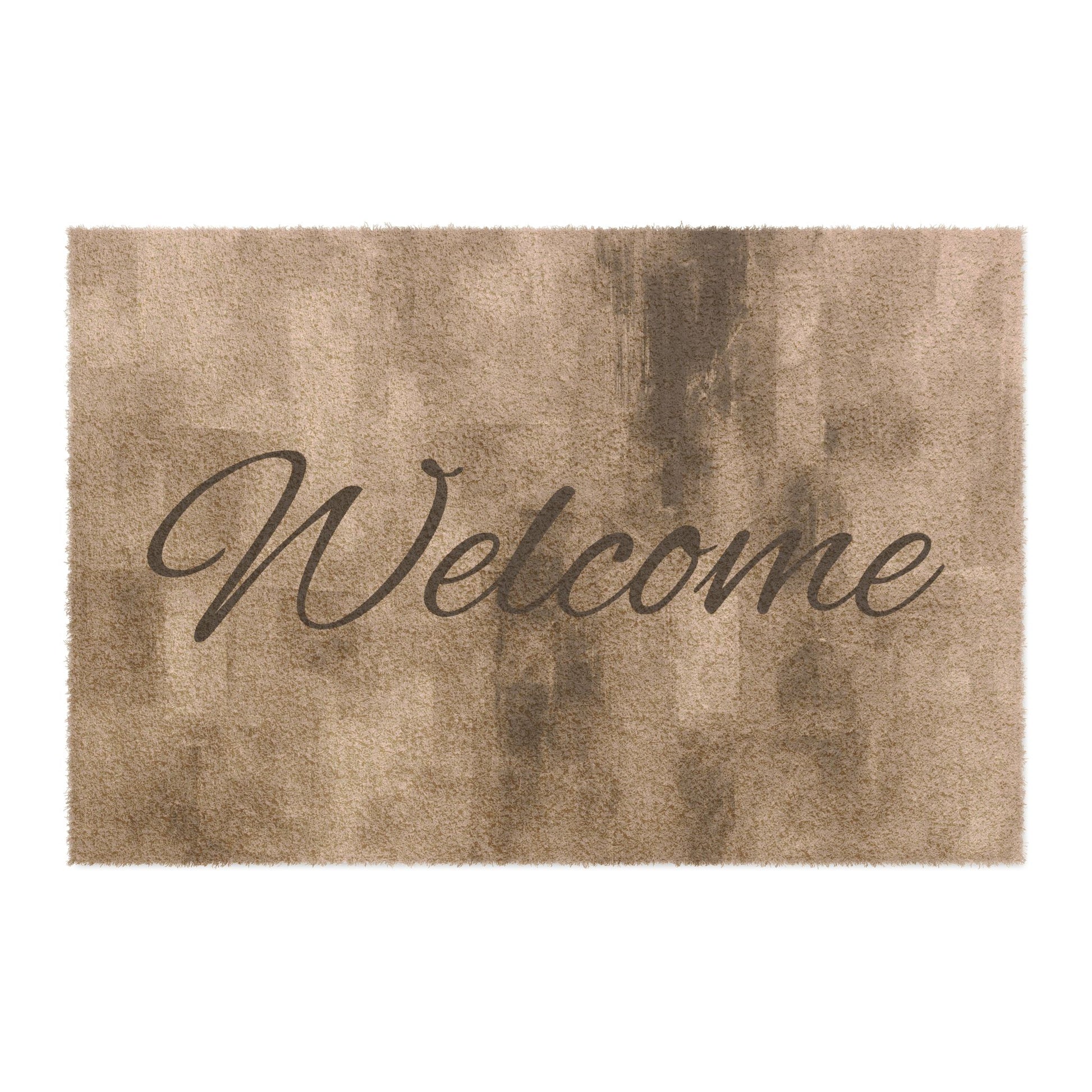 Modern Printify welcome doormat for entryways, featuring a stylish floor mat design for front porch or home entrance.
