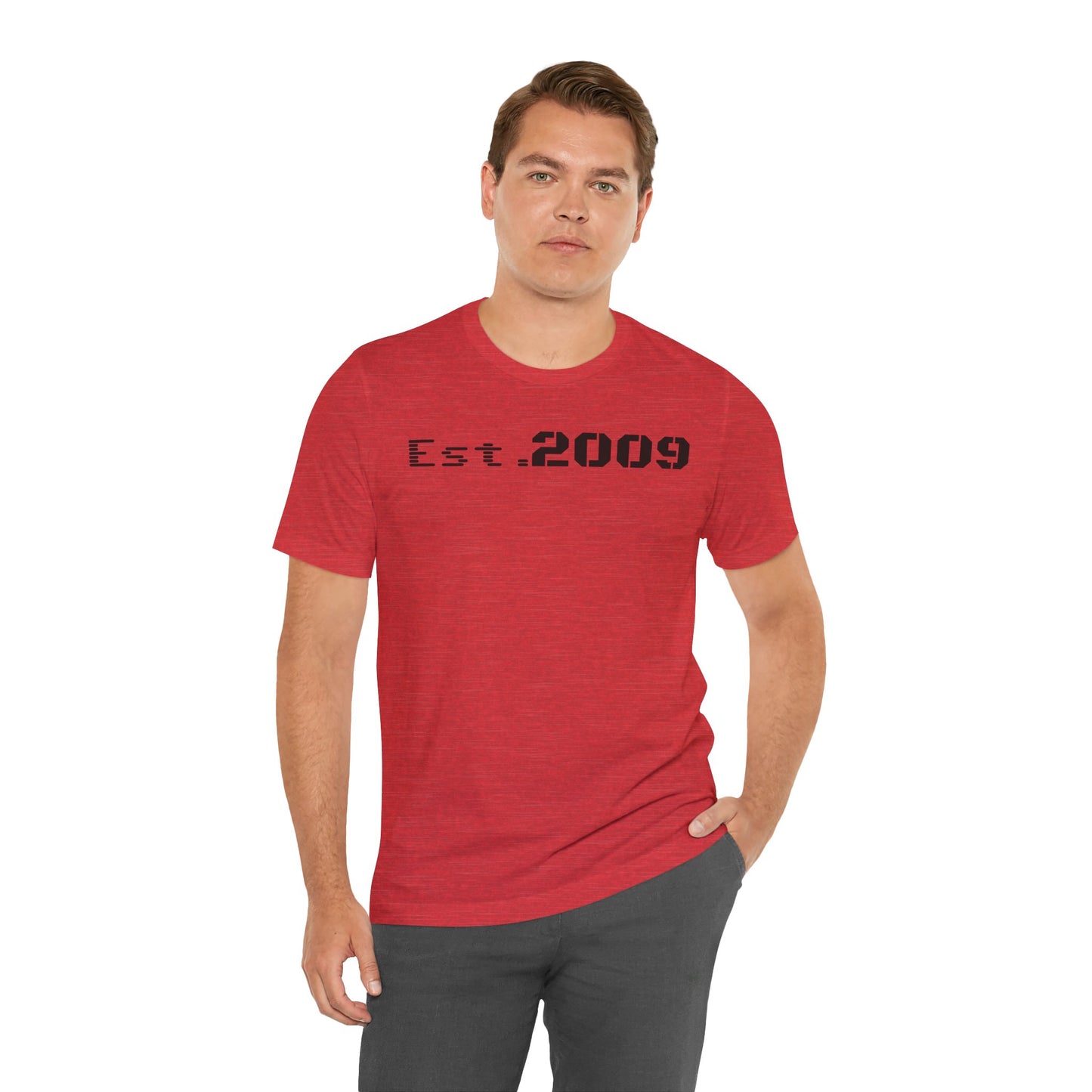 Established 2009 Unisex Tee - Casual Wear, Birthday Gift, Graduation Outfit, Anniversary Shirt, Personalized Fashion - TRV