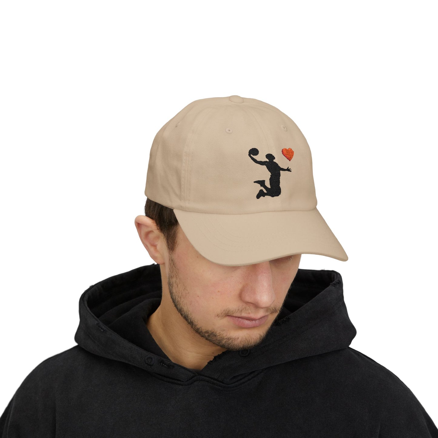 Basketball Dad Cap - Sporty Dad Hat, Gift for Basketball Lovers, Adjustable Cap for Dad, Sports Accessories, Casual Headwear - TRV