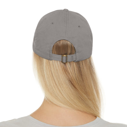 Stylish Dad Hat with Leather Patch - Perfect Gift for Dads, Everyday Wear, Casual Outings, Father's Day, Birthday Gift