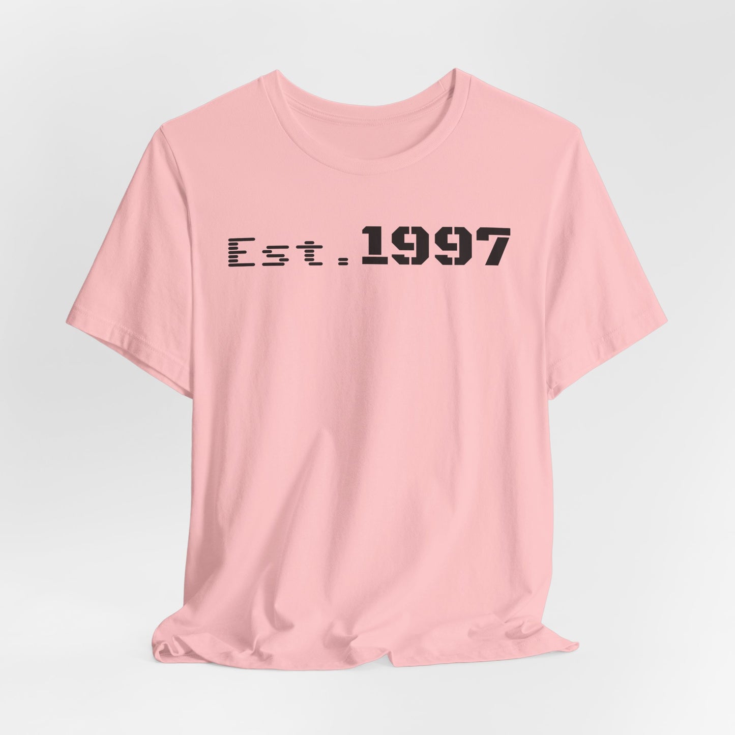 Est. 1997 Unisex Jersey Short Sleeve Tee - Vintage Style, Perfect for Birthdays, Casual Wear, Gifts, Anniversaries, Retro Fashion