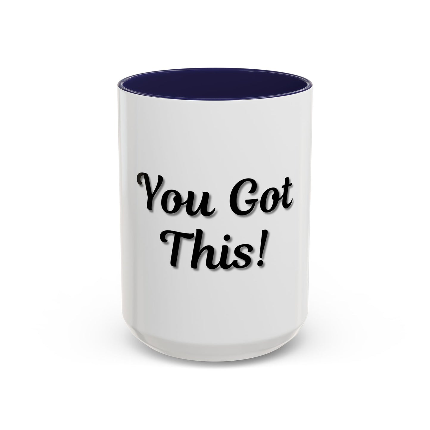 Inspirational Accent Coffee Mug - "You Got This!" - Perfect for Motivation & Gifts - TRV