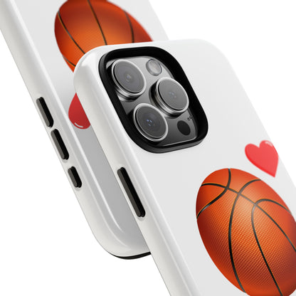 Basketball Phone Case, Love Basketball Case, Sports Gift, Athletic Style, Unique Phone Cover - TRV