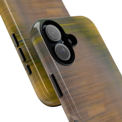 Autumn Blur Tough Phone Case — Fall Colors Protective iPhone Cover