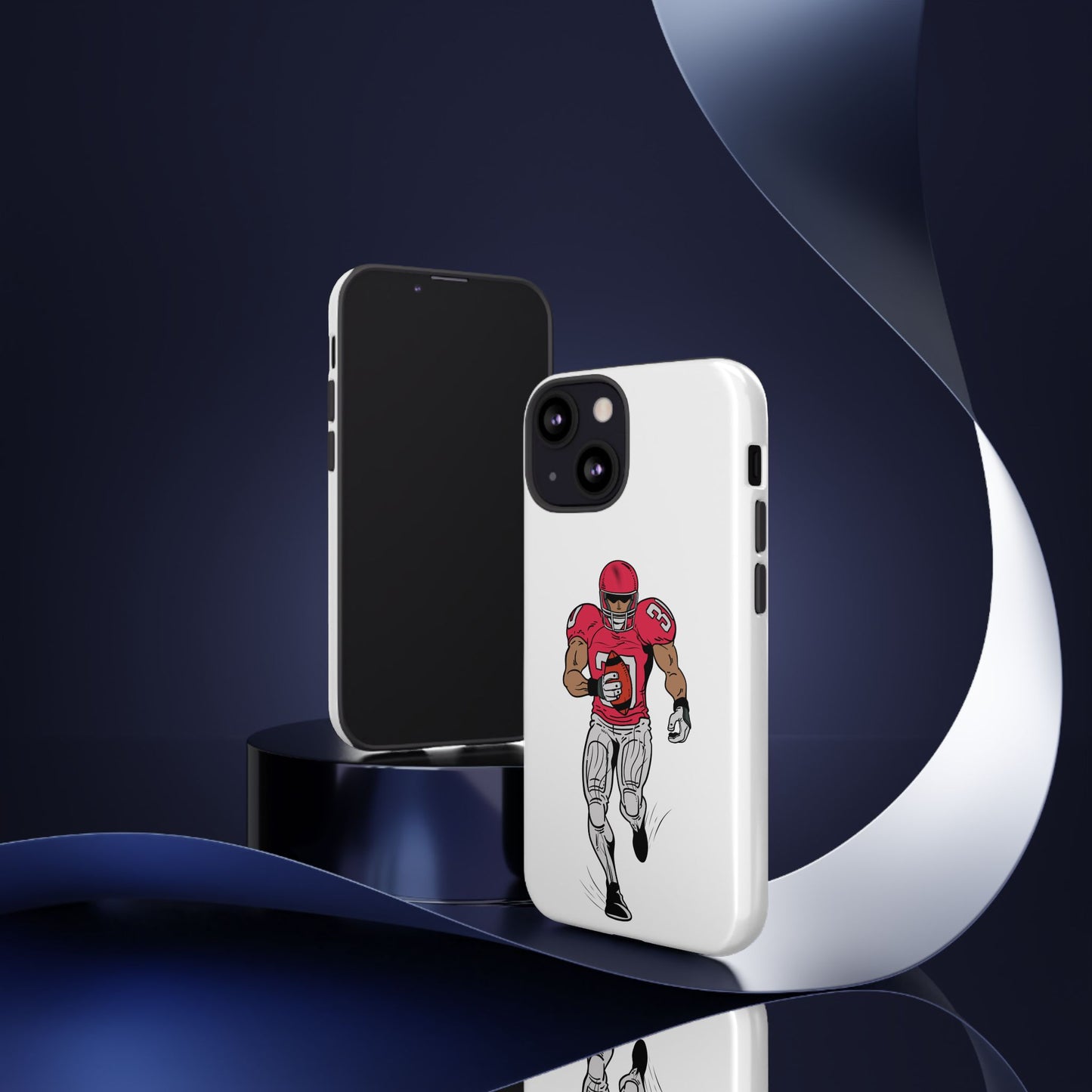 Football Player Tough Case, Sports Phone Cover, Athlete Gift, Tough Phone Case, Fall Sports, Football Lover's Accessory - TRV