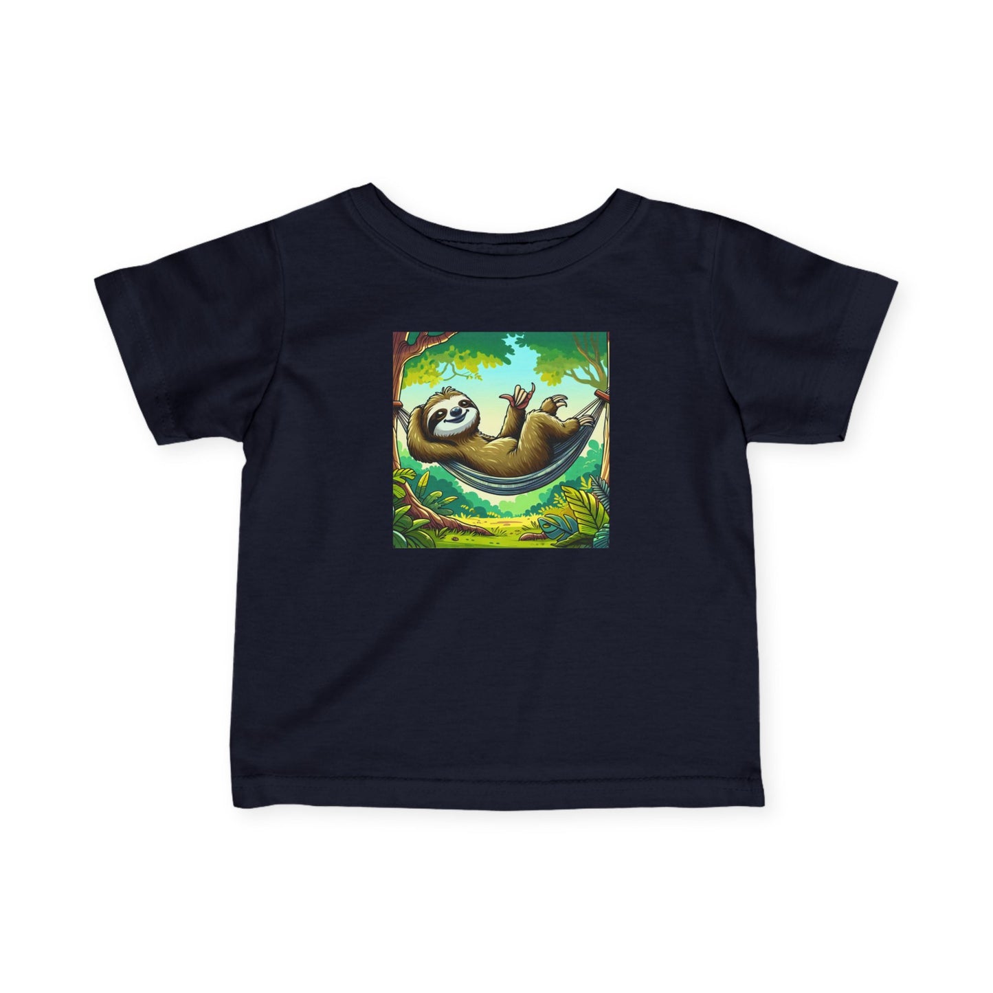 Sloth Relaxation Infant Tee, Baby T-Shirt, Cute Baby Clothes, Toddler Gift, Fun Nursery Wear, Animal Lover Gift