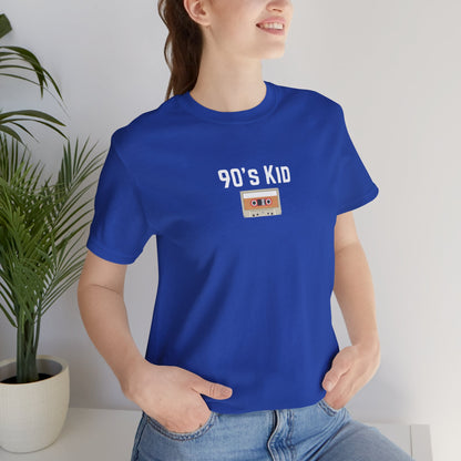 Retro Cassette Tee, Vintage Music Shirt, Unisex Short Sleeve, Gift for Music Lovers, Nostalgic Graphic Tee, Casual Wear