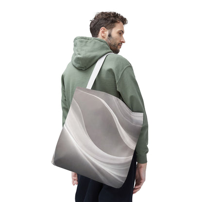 Soft Marble Wave Tote
