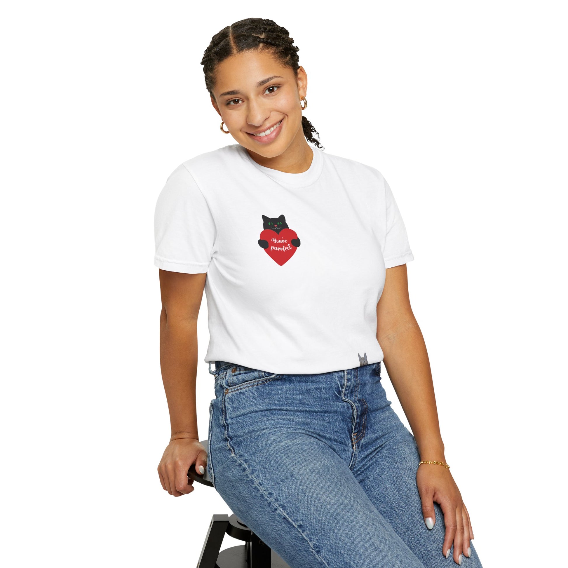 Cat Lover Unisex T-Shirt, Cute Cat Tee, Gift for Cat Owners, Animal Lover Shirt, Birthday Gift, Casual Comfort Tee, Pet Theme - TRV