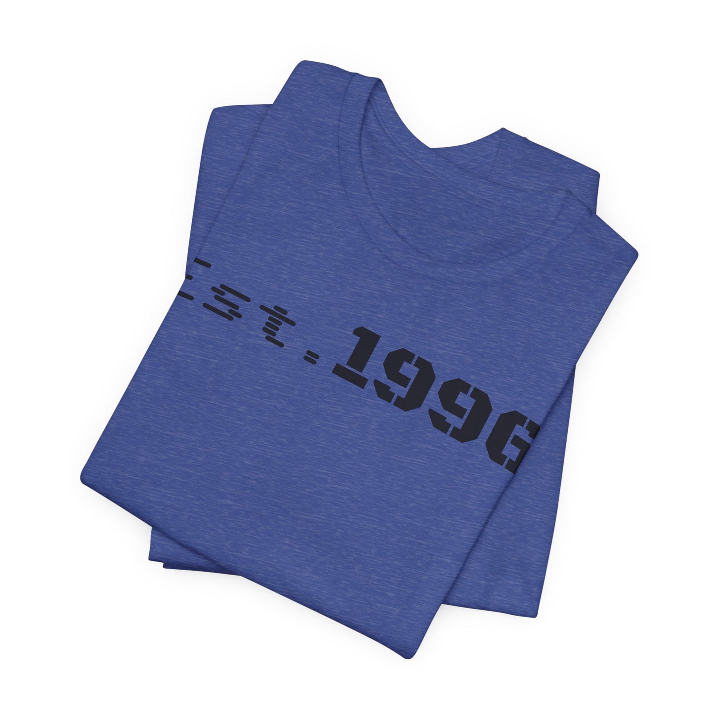 Established 1996 Unisex T-Shirt, Vintage Year Tee, Birth Year Gift, Casual Fashion, Personalized Graphic Tee - TRV