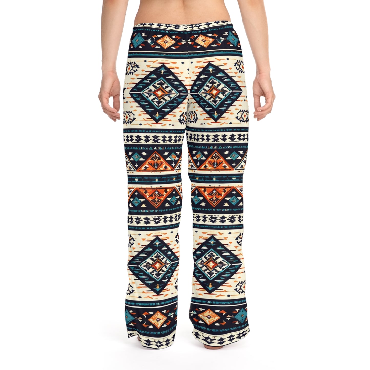 Southwestern Aztec Print Pajama Pants | All-Over Print Lounge Pants