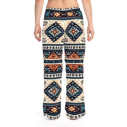 Southwestern Aztec Print Pajama Pants | All-Over Print Lounge Pants