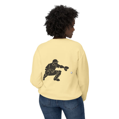 Baseball Catcher Unisex Sports Crewneck Sweatshirt - Perfect for Athletes & Casual Wear, Great for Game Days, Birthdays, Apparel for Fans