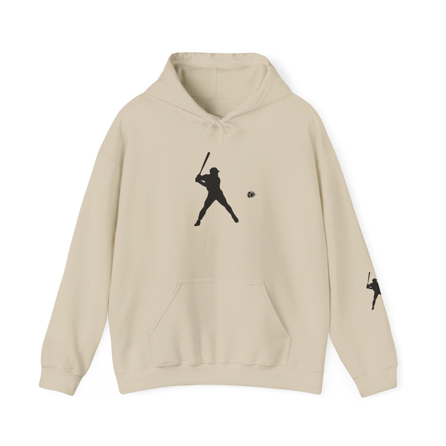 Baseball Themed Unisex Hoodie, Streetwear, Sports Fan Sweatshirt, Gift for Athletes, Casual Wear, Fall Fashion - TRV