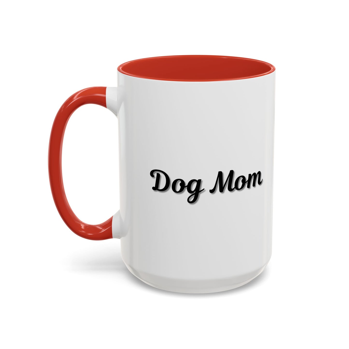 Dog Mom Accent Coffee Mug - Perfect Gift for Pet Lovers