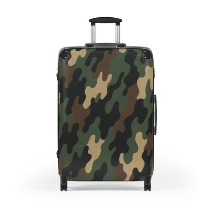 Camouflage Carry-On Suitcase – Military Camo Travel Luggage