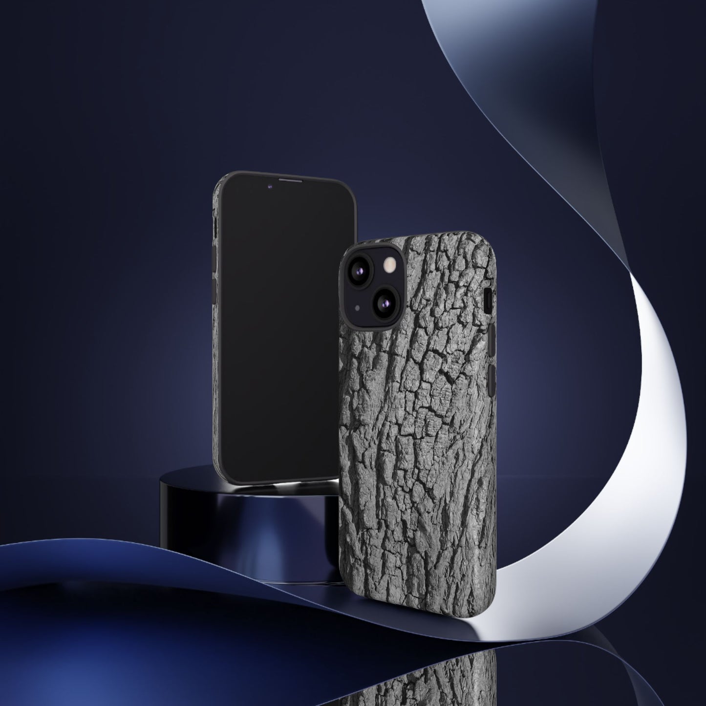 Rustic Bark Phone Case - Tough and Durable Protection - TRV